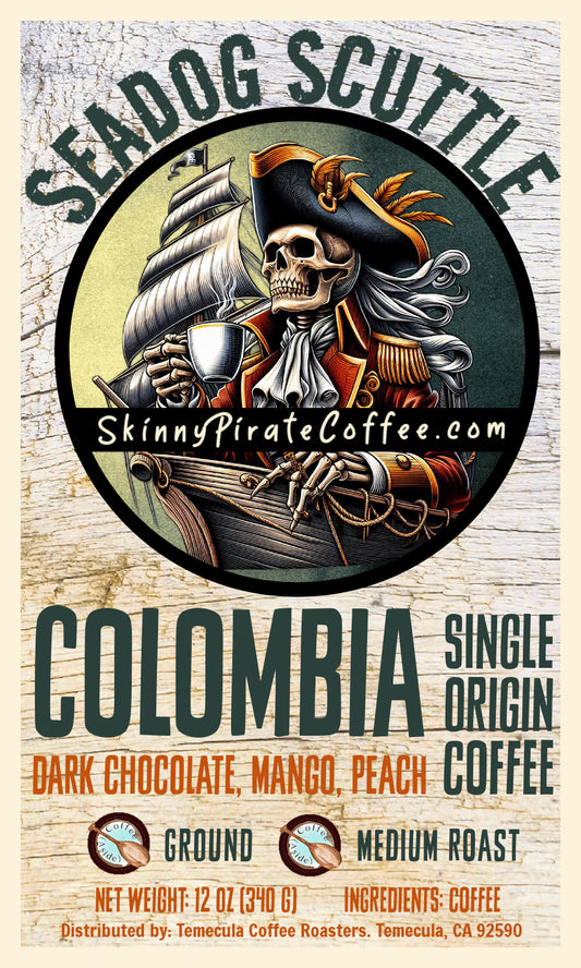 "Seadog Scuttle" (Colombia); 12oz. [FREE SHIPPING]