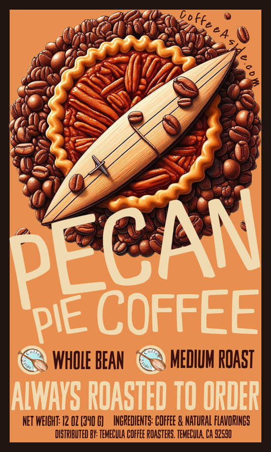 Pecan Pie Naturally Flavored Coffee; 12oz. [FREE SHIPPING]