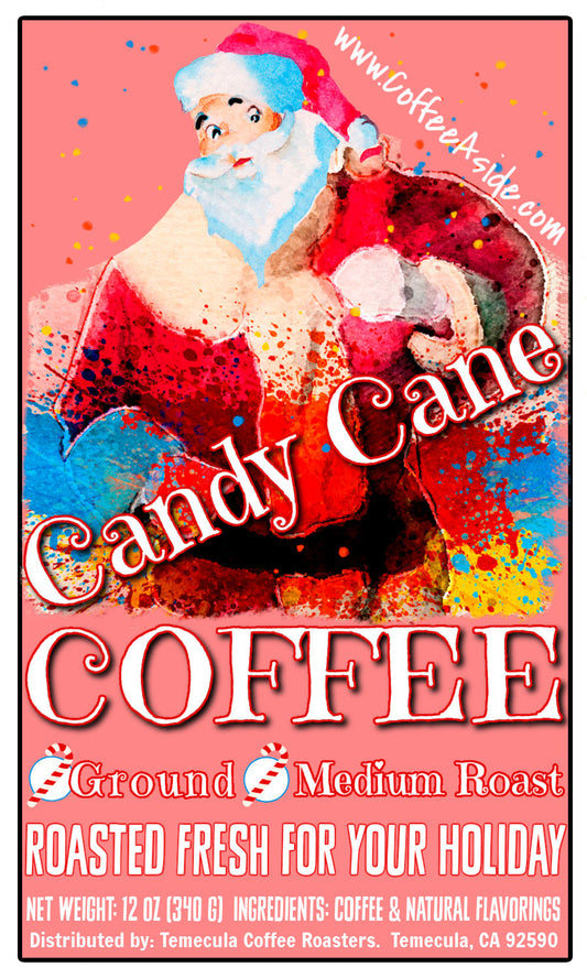 Candy Cane Coffee; 12oz; Medium Roast [SMHS Choir]