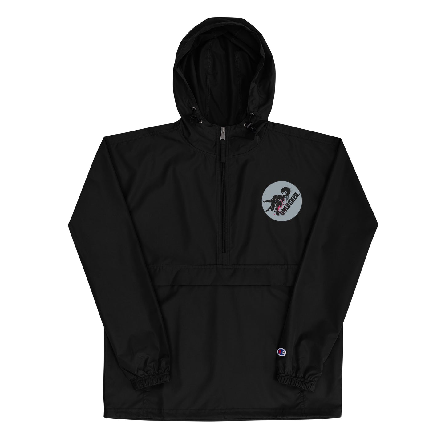 UNLOCKED Champion Packable Jacket (Embroidered)