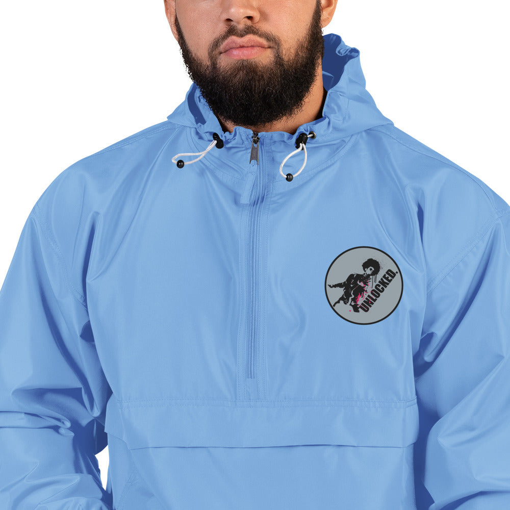 UNLOCKED Champion Packable Jacket (Embroidered)