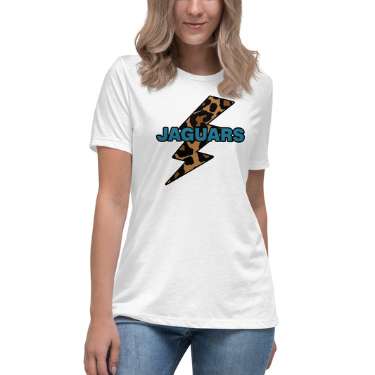 Jaguar Lightning Bolt Women's Relaxed T-Shirt